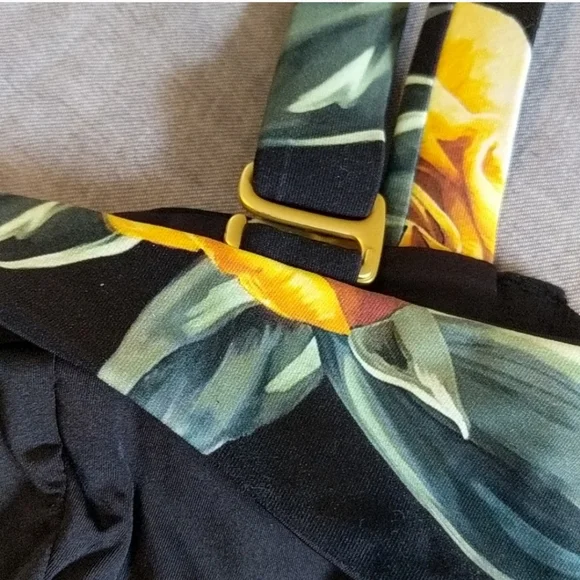 WeWoreWhat Sorrento Top Riviera Bottom Bikini Set Black Rose - Picture 14 of 14